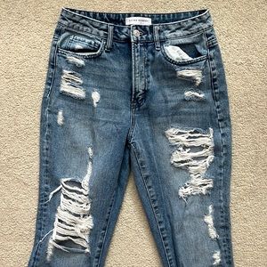 Flying Monkey Ripped Jeans Size 26 LIKE NEW